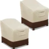 Patio Chair Covers, Lounge Deep Seat Cover, Heavy Duty and Waterproof Outdoor Lawn Patio Furniture Covers (2 Pack - For Outdoor Living