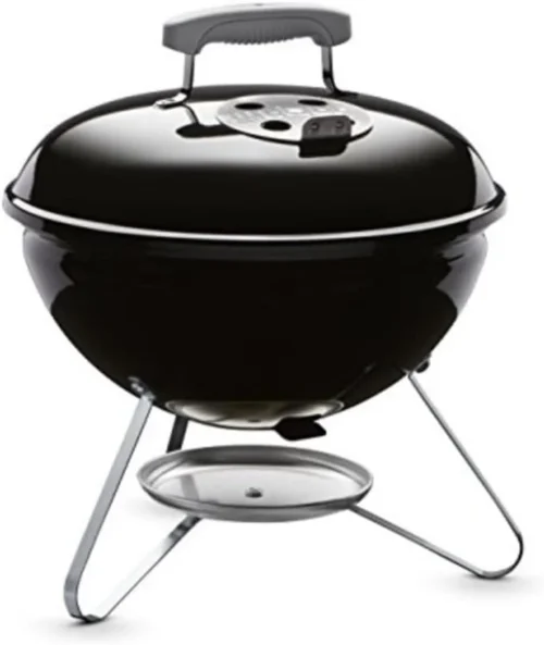 Alternative view of Smokey Joe 14 Charcoal Grill, Portable Compact Charcoal BBQ Kettle with Tuck?N?Carry? Lid Lock & Durable