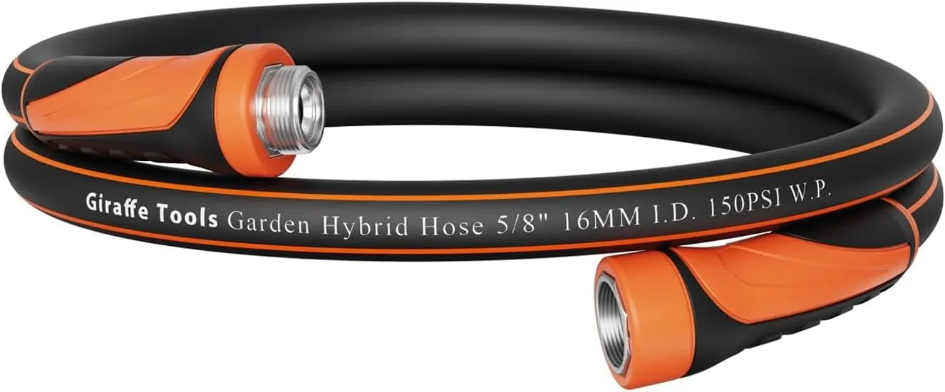 Tools Garden Hose 5/8, Water Hose Heavy Duty, 100ft Male to Female Fittings, Burst 600 PSI - Image 17