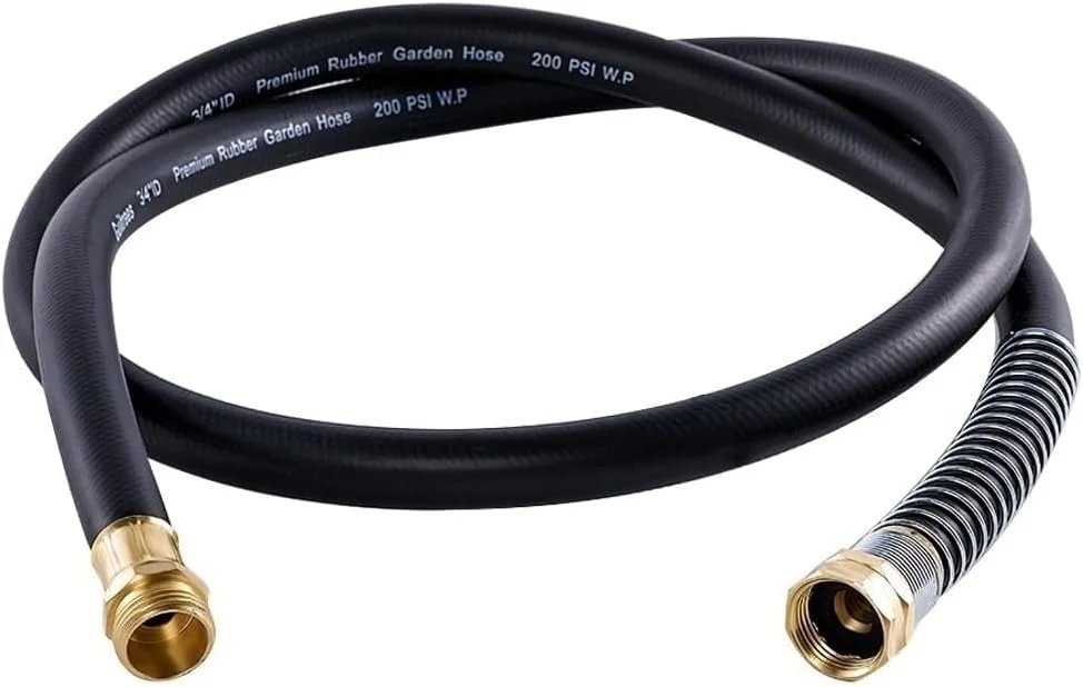 50FT 5/8 Heavy Duty Rubber Garden Hose, 300psi Working, 1000psi Burst - Image 45