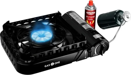 15, 000 BTU Propane or Butane Stove Dual Fuel Stove Portable Camping Stove