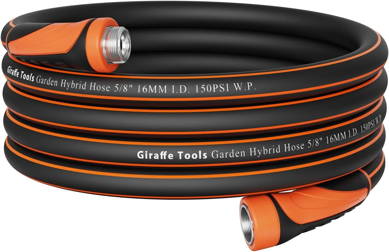 Tools Garden Hose 5/8, Water Hose Heavy Duty, 100ft Male to Female Fittings, Burst 600 PSI - Image 3