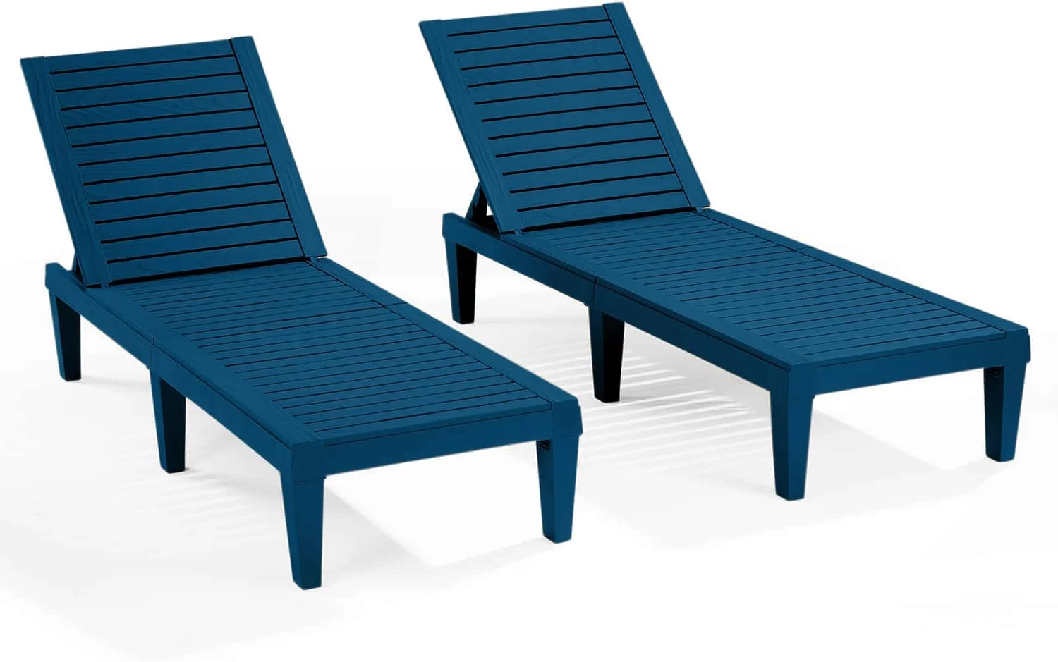 Lounge Chair Outdoor, Tanning Chair, Chaise Lounge Outdoor Set of 2, 5 Adjustable Positions - Image 29