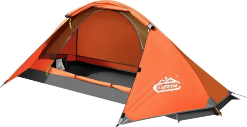 Alternative view of 1 Person Tent for Camping Hiking Mountain Hunting Backpacking Tents 4 Season Resistance to Windproof Rainproof