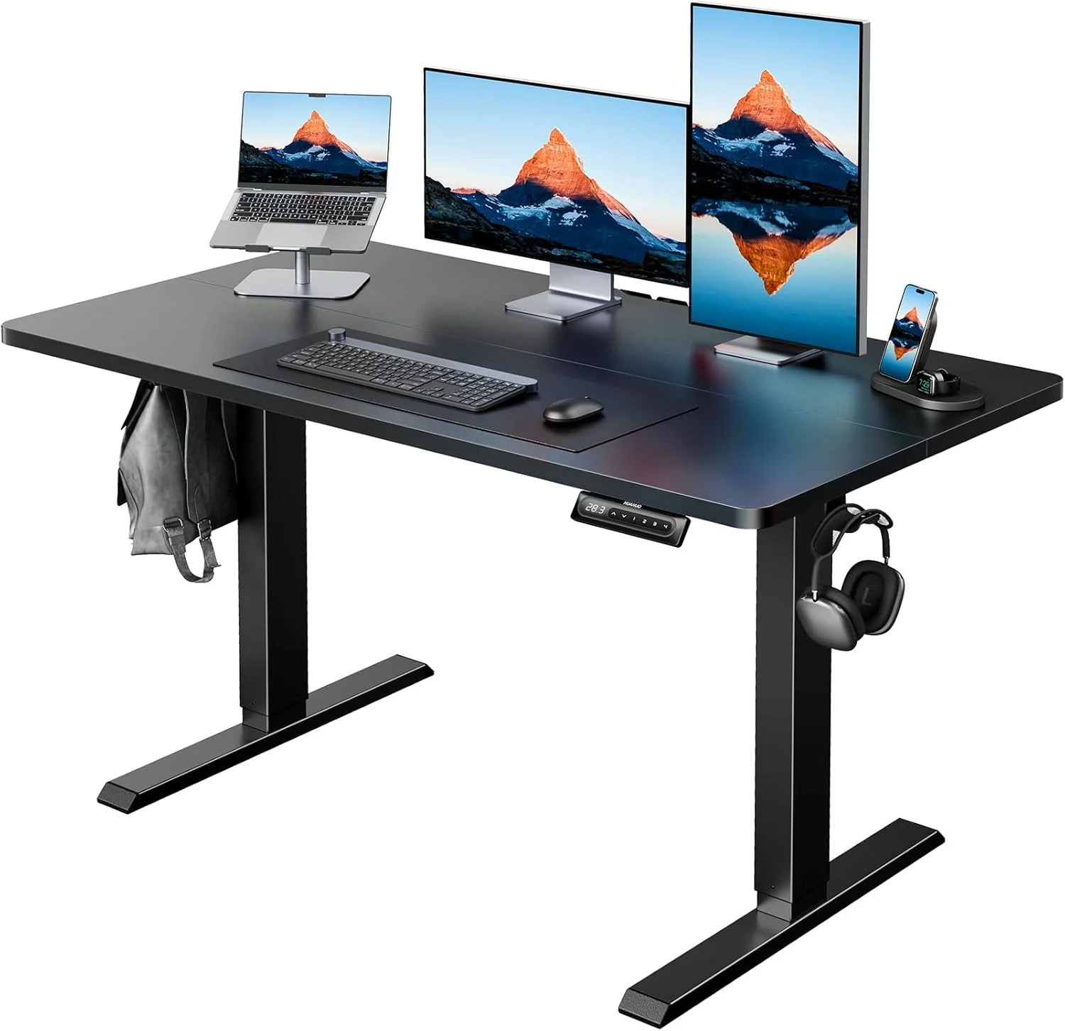 32 Small Electric Standing Desk Adjustable Height, 4 Memory Height Settings - Image 14