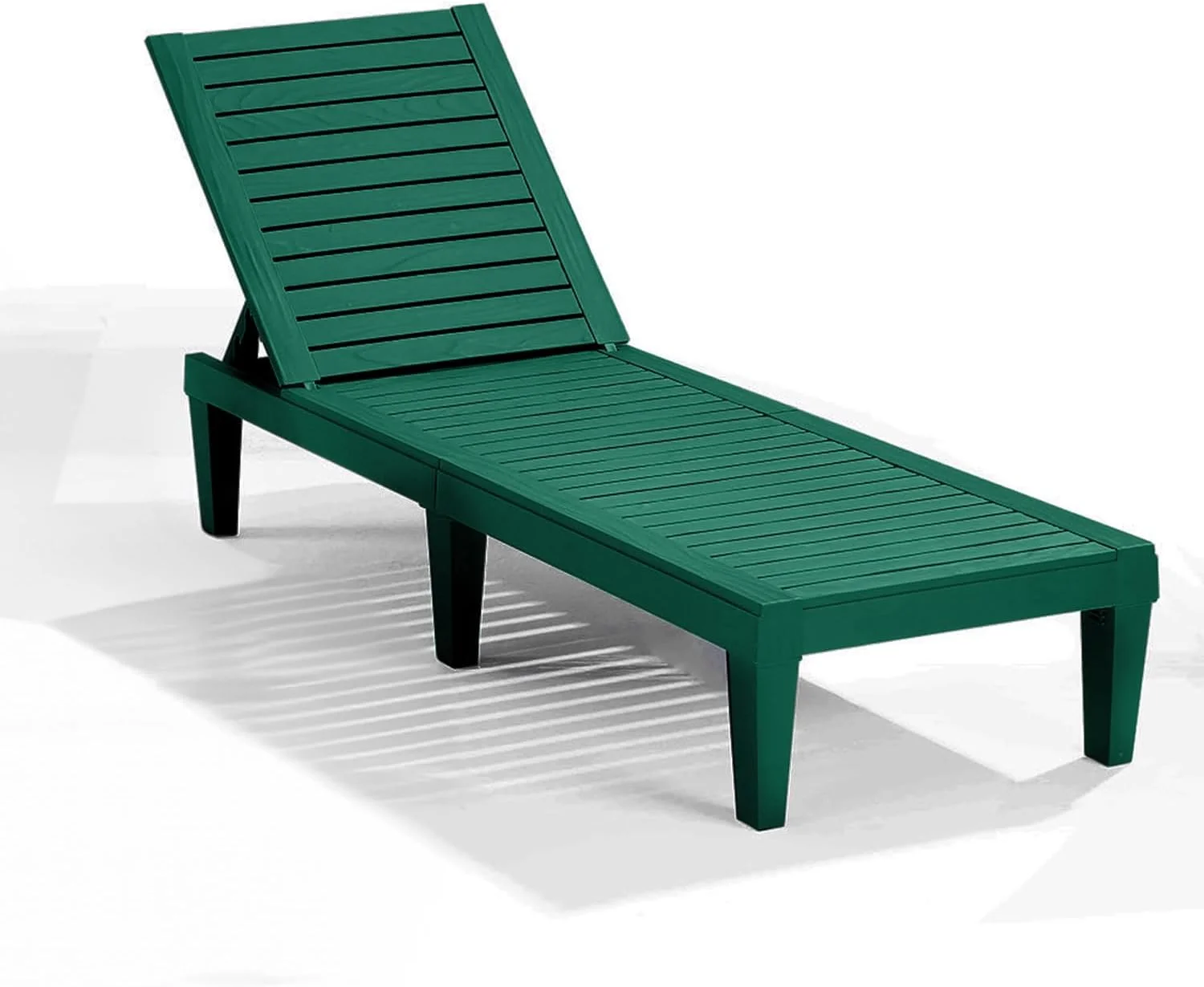 Lounge Chair Outdoor, Tanning Chair, Chaise Lounge Outdoor Set of 2, 5 Adjustable Positions - Image 5