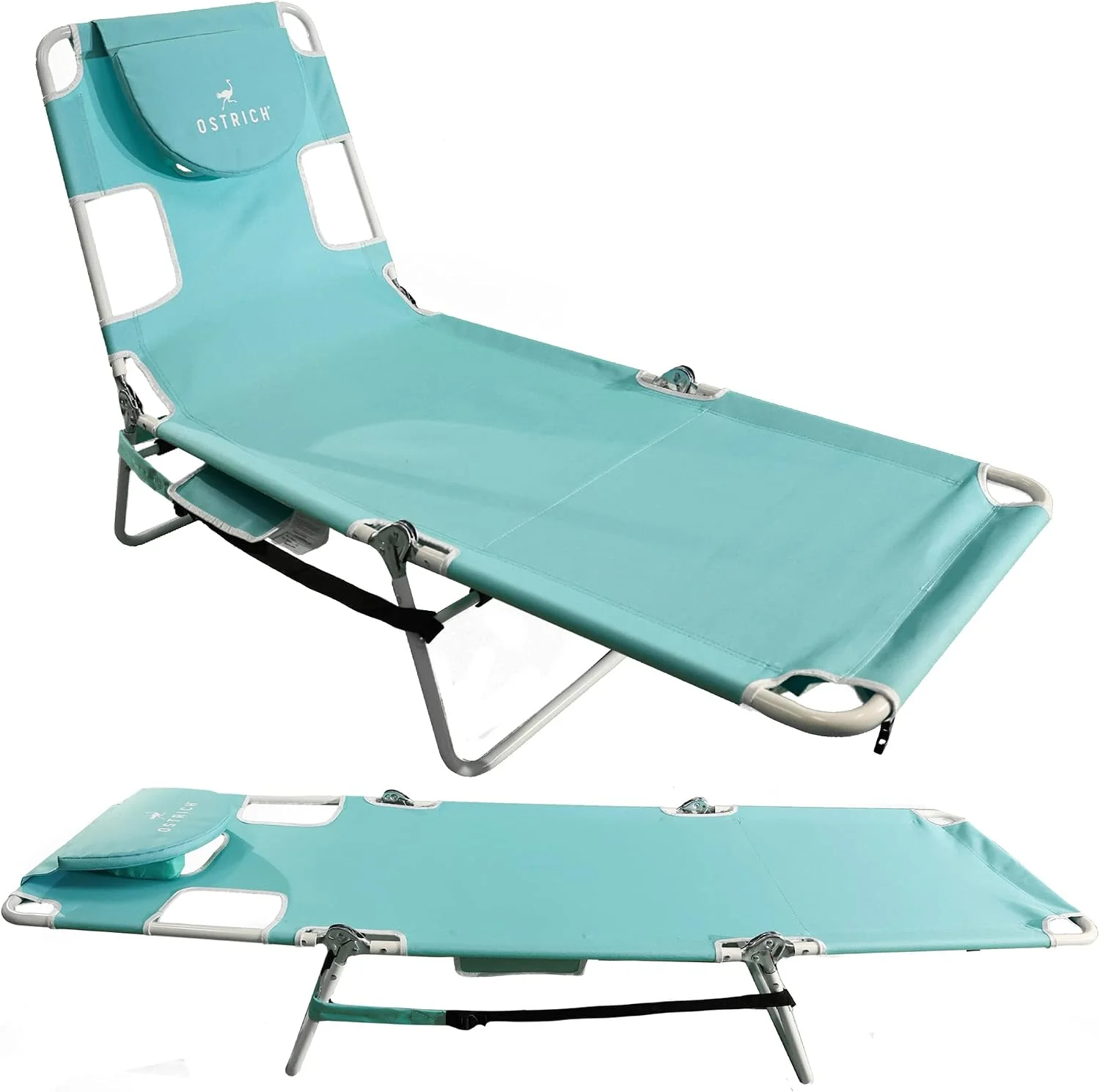 the Ladies Comfort Lounger with Chest Support, Foldable and Portable Reclining Outdoor Patio Beach Lawn Camping - Image 6