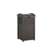 33 Gallon Commercial Outdoor Trashcan Hideaway with Lid for 30 to 33 Gallon Trash Bags for Garage, Backyard