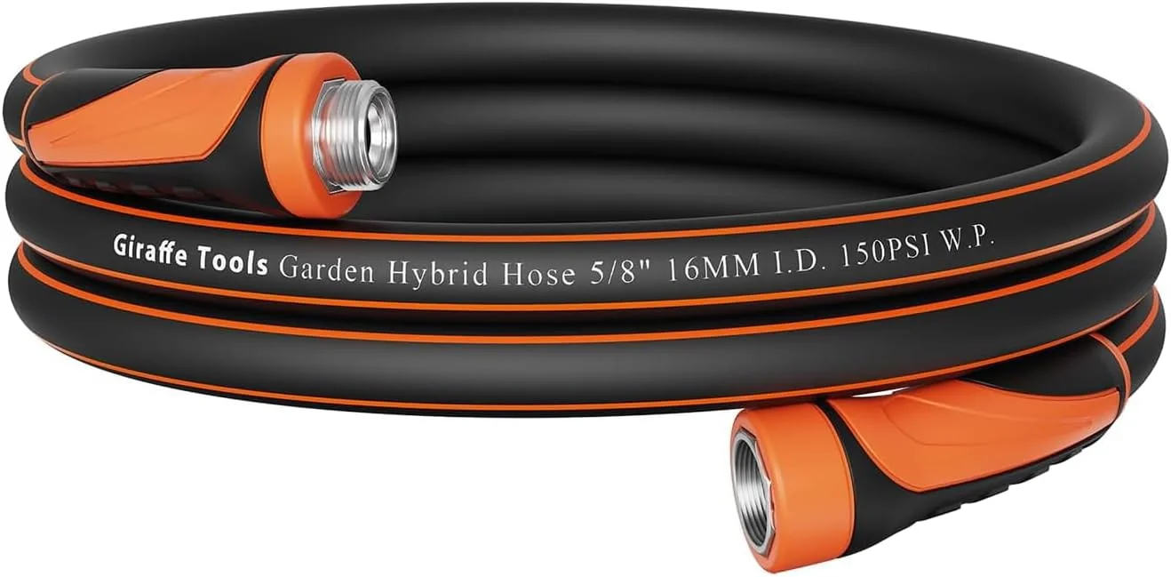 Tools Garden Hose 5/8, Water Hose Heavy Duty, 100ft Male to Female Fittings, Burst 600 PSI - Image 12