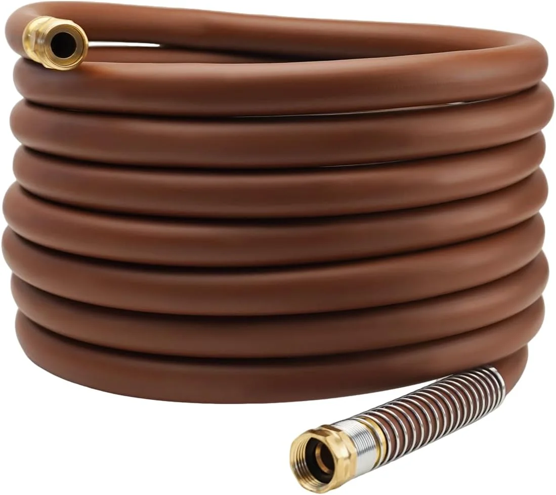 50FT 5/8 Heavy Duty Rubber Garden Hose, 300psi Working, 1000psi Burst - Image 2