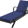Chaise Lounge Cushions Outdoor, 72x 21x 3 Inch Waterproof & Fade-Resistant Lounge Chair Cushion