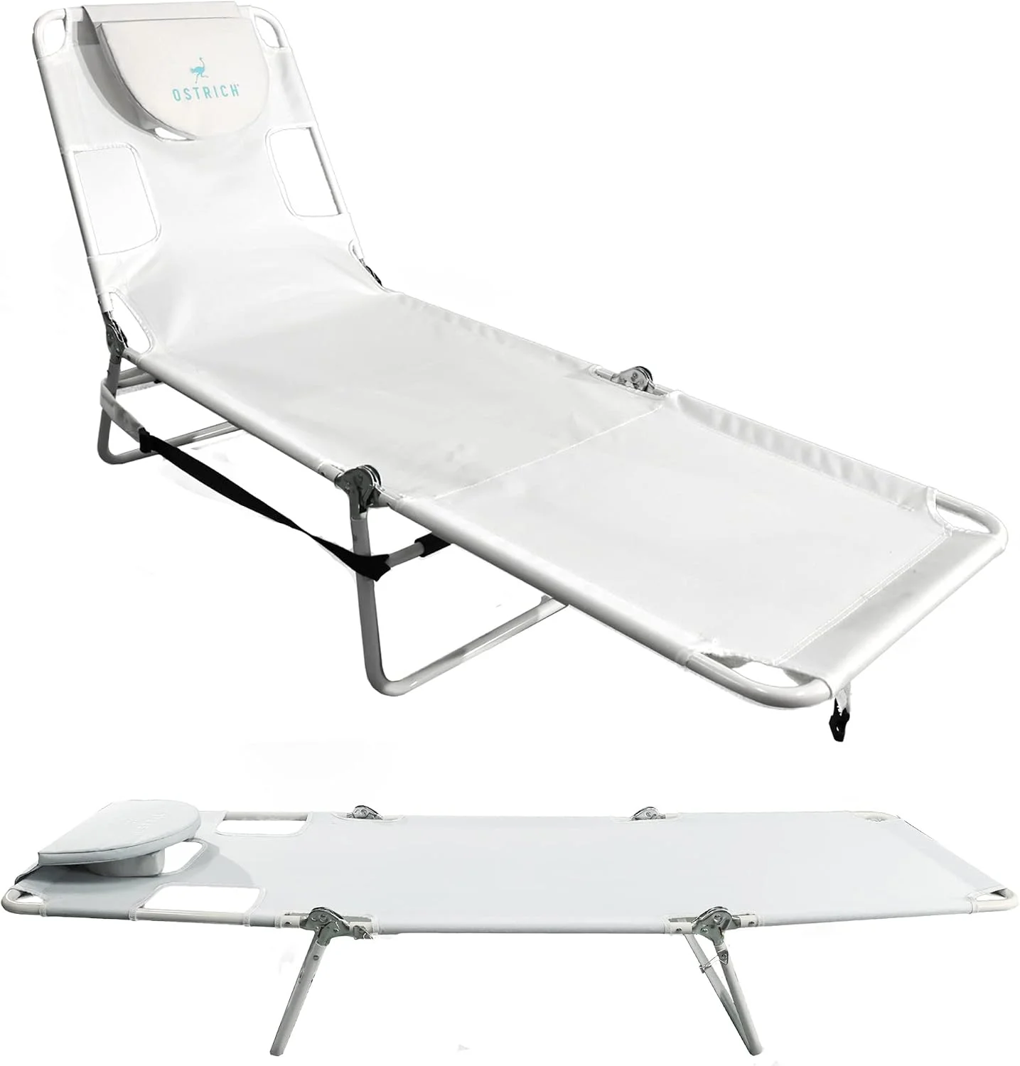 the Ladies Comfort Lounger with Chest Support, Foldable and Portable Reclining Outdoor Patio Beach Lawn Camping - Image 7
