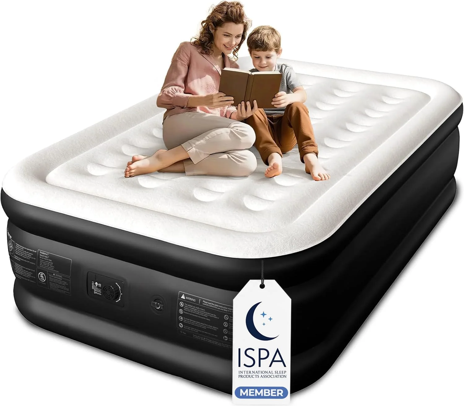 Queen Air Mattress with Built-in Pump, 18 Raised Comfort, 48Hr Leak-Proof Test, Supports 800 lbs - Image 5