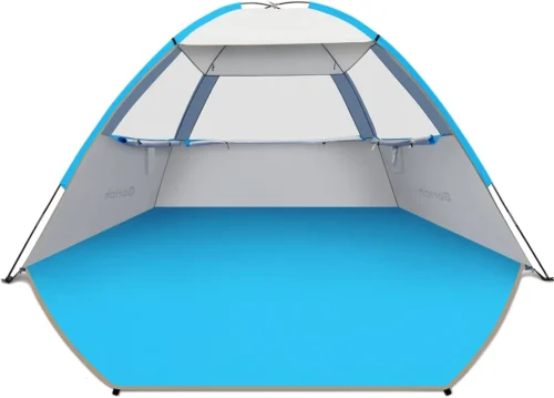 Alternative view of Beach Tent Sun Shelter for 3/4/6/8/10 Person with UPF 50?? UV Protection, Lightweight & Easy Setup Beach Shade