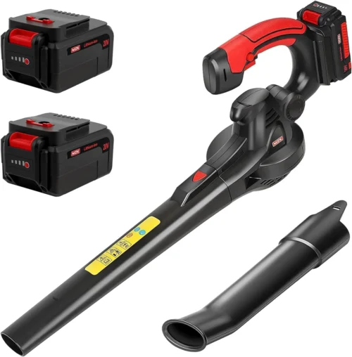 20V Cordless Leaf Blower, Lightweight Electric Blower - For Yard Cleanup
