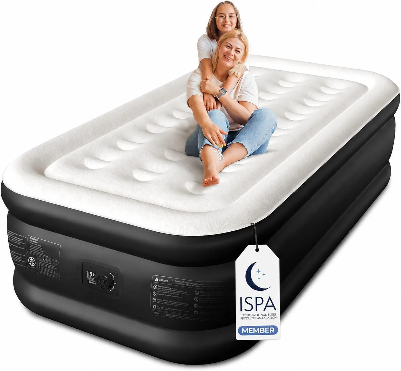 Queen Air Mattress with Built-in Pump, 18 Raised Comfort, 48Hr Leak-Proof Test, Supports 800 lbs - Image 6