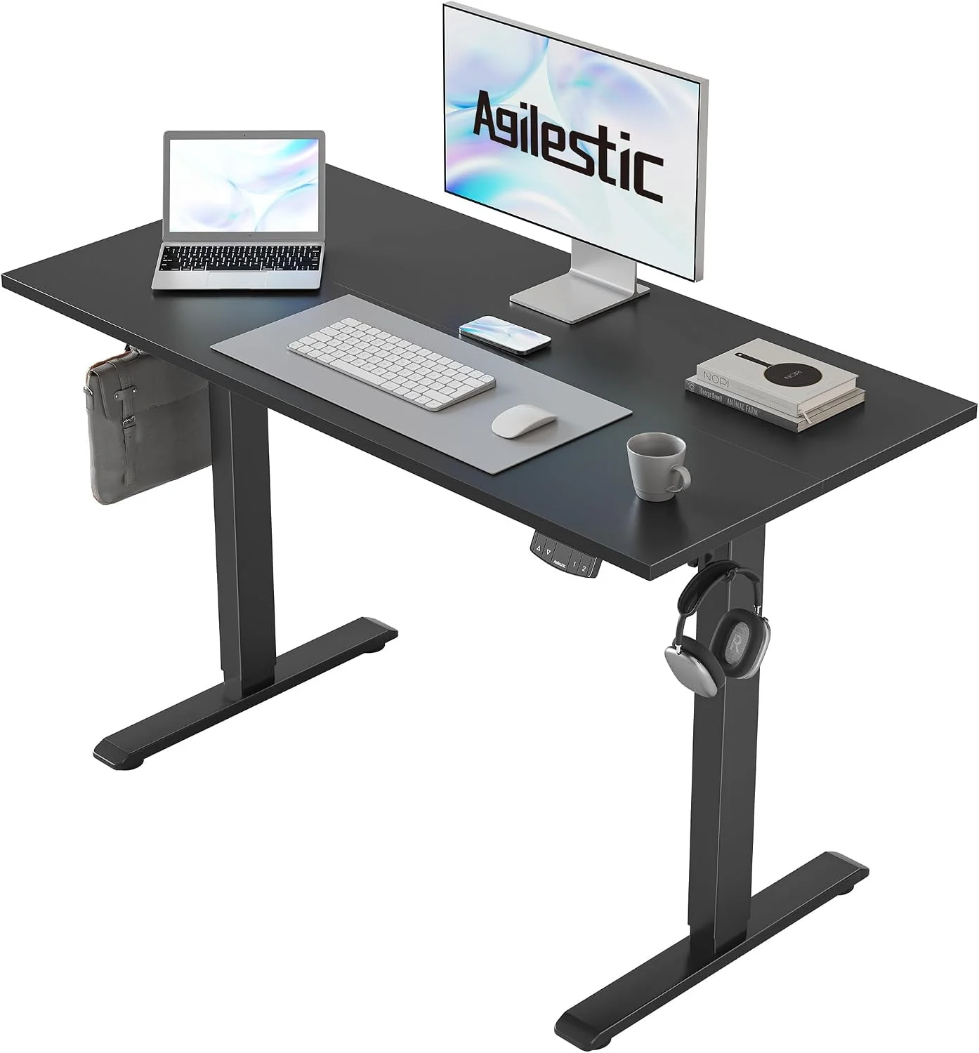 Electric Standing Desk, 48 x 24 Inches Height Adjustable Desk - Image 25