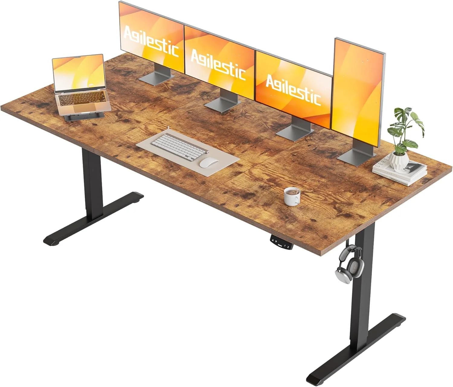 Electric Standing Desk, 48 x 24 Inches Height Adjustable Desk - Image 14