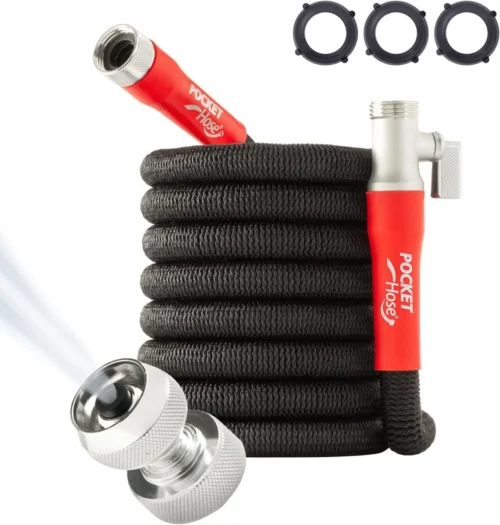 Alternative view of Hose 100 FT Silver Bullet 2.0 Expandable Garden Hose w/Turbo Shot Nozzle, AS SEEN ON TV