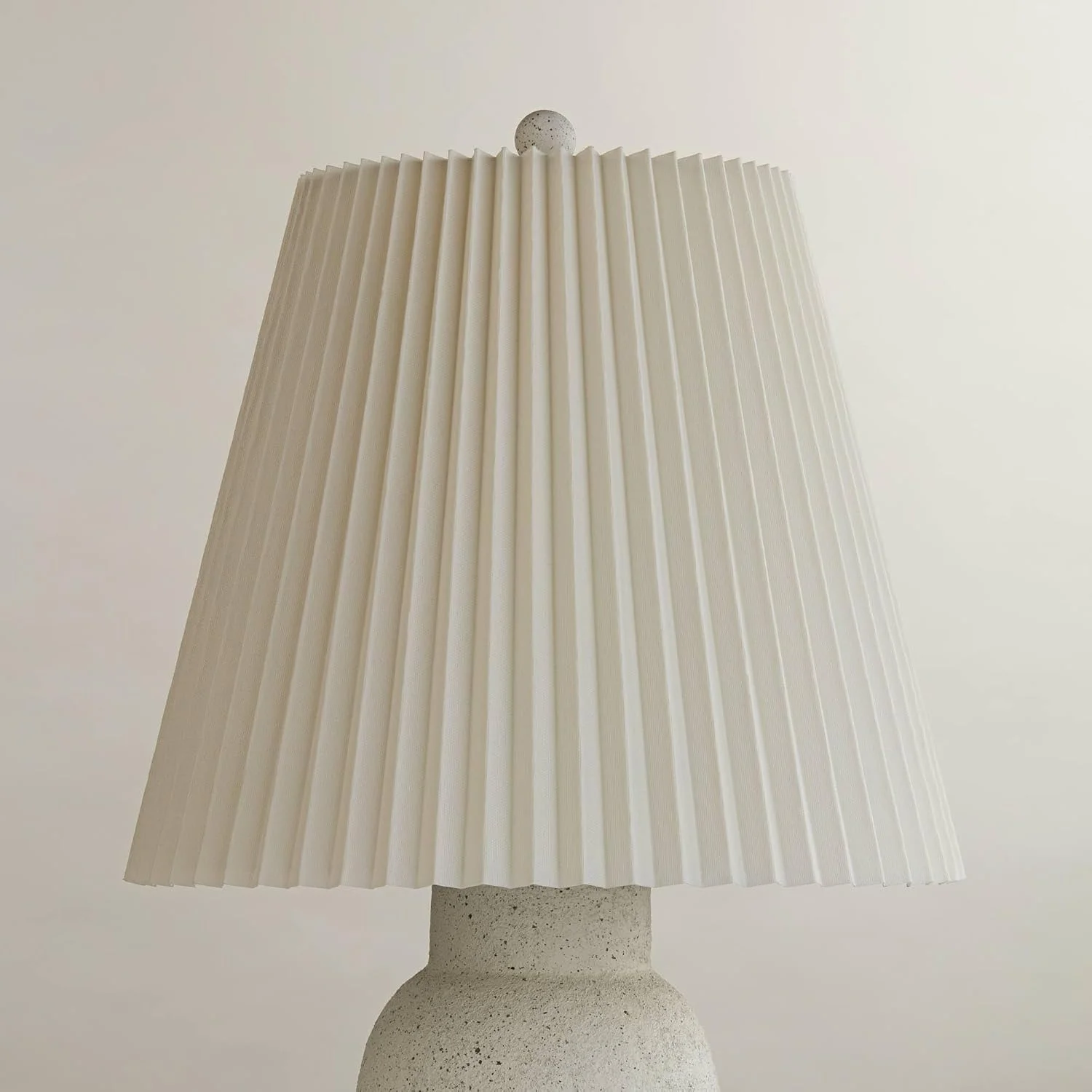 Top x 17 Bottom x 14 1/2 High x 14 3/4 Slant Lamp Shade (Pre-Assembled) Replacement Large Ivory White Bell Round - Image 2