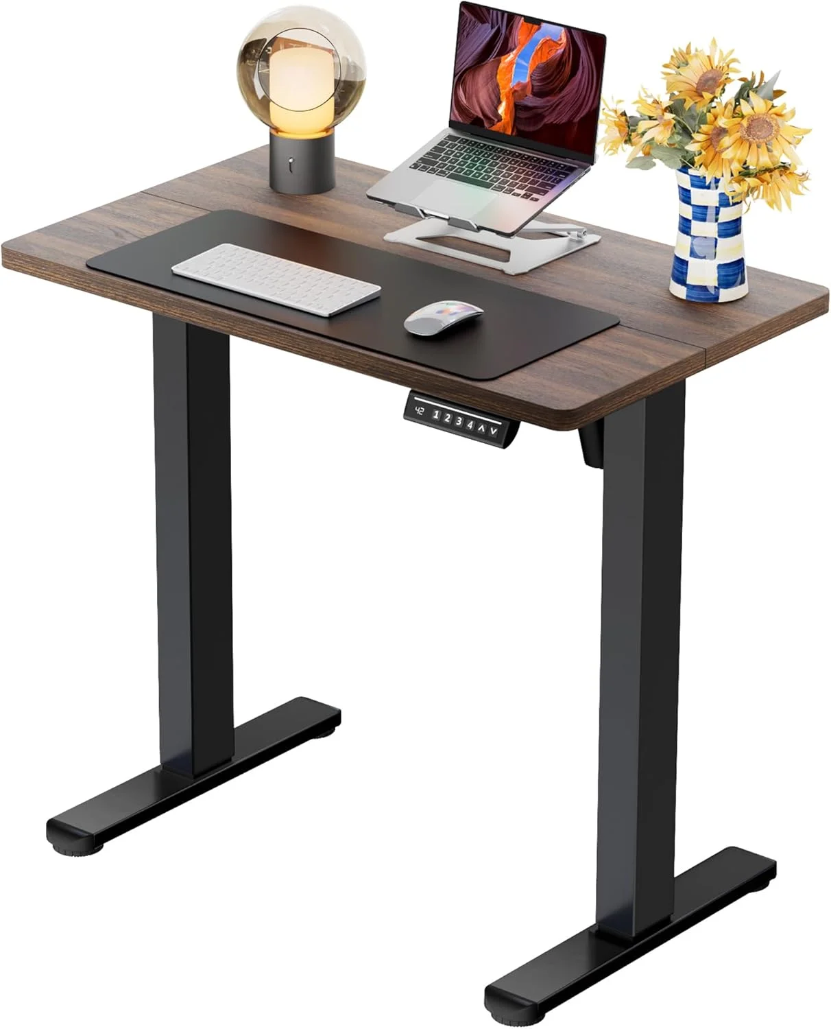 Height Adjustable Electric Standing Desk, 48 x 24 Inches Sit Stand up Desk - Image 36