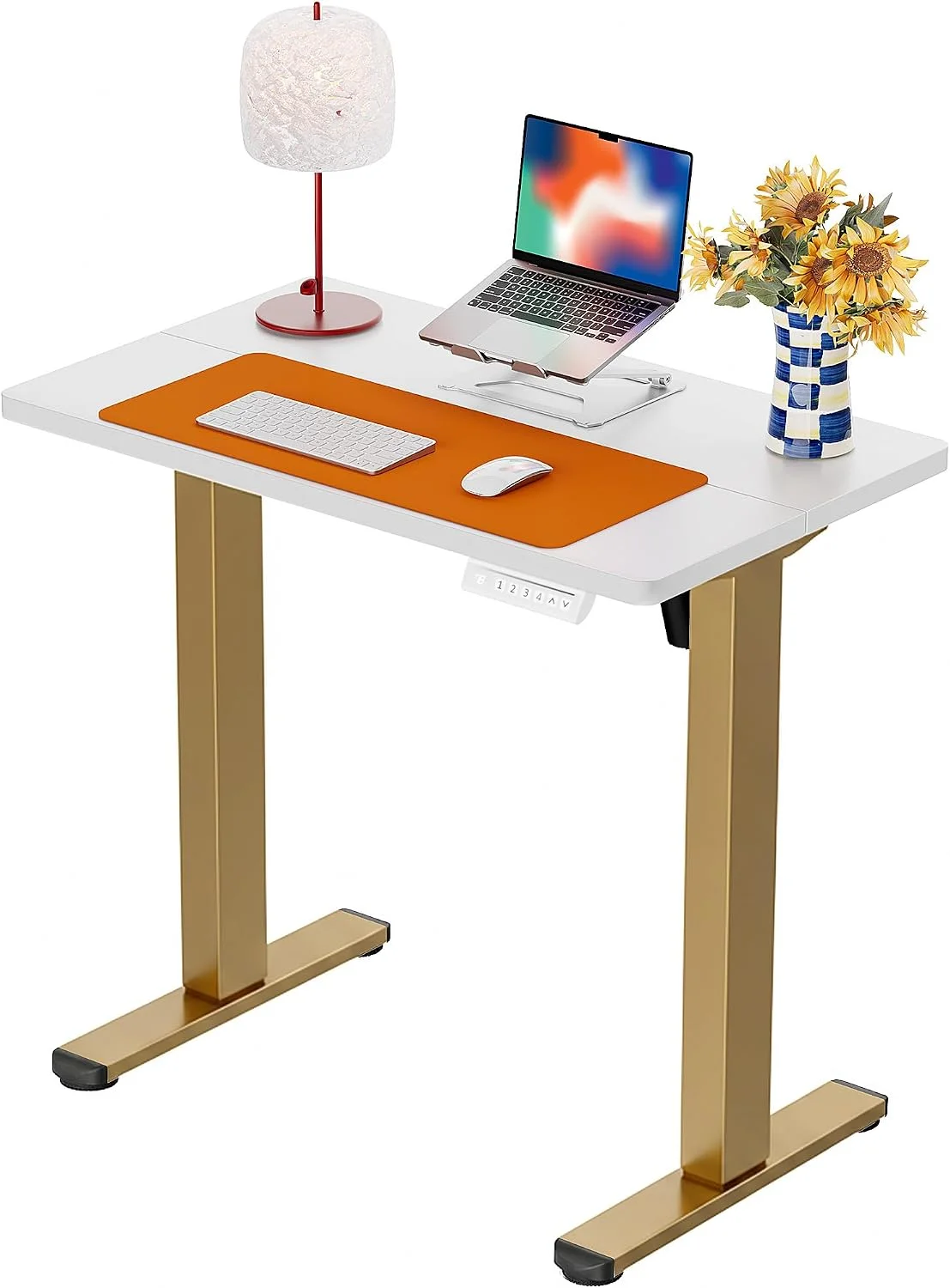 Height Adjustable Electric Standing Desk, 48 x 24 Inches Sit Stand up Desk - Image 17