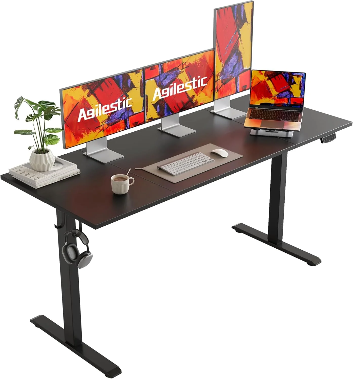 Electric Standing Desk, 48 x 24 Inches Height Adjustable Desk - Image 13