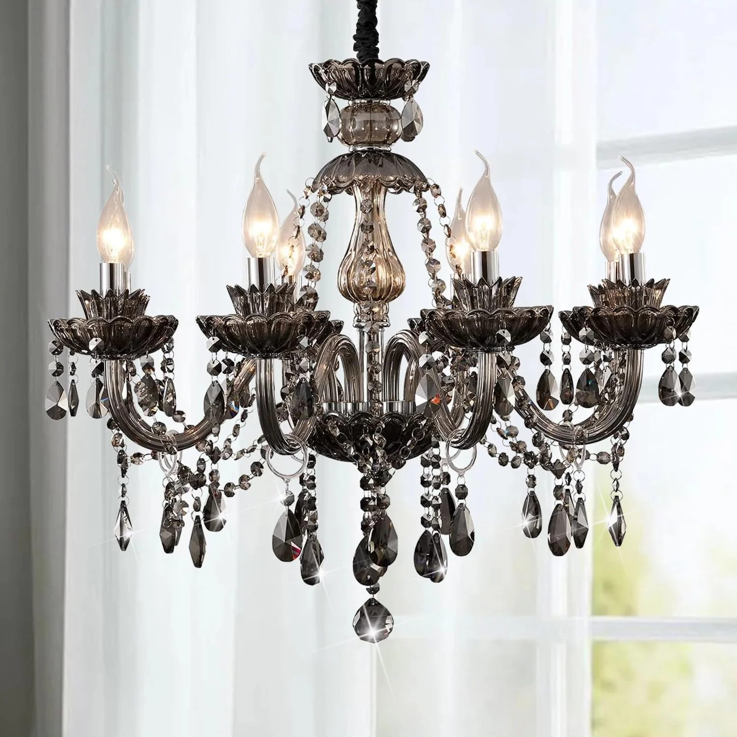 Chandeliers Classic Crystal Candle Chandelier Lighting - Image 2