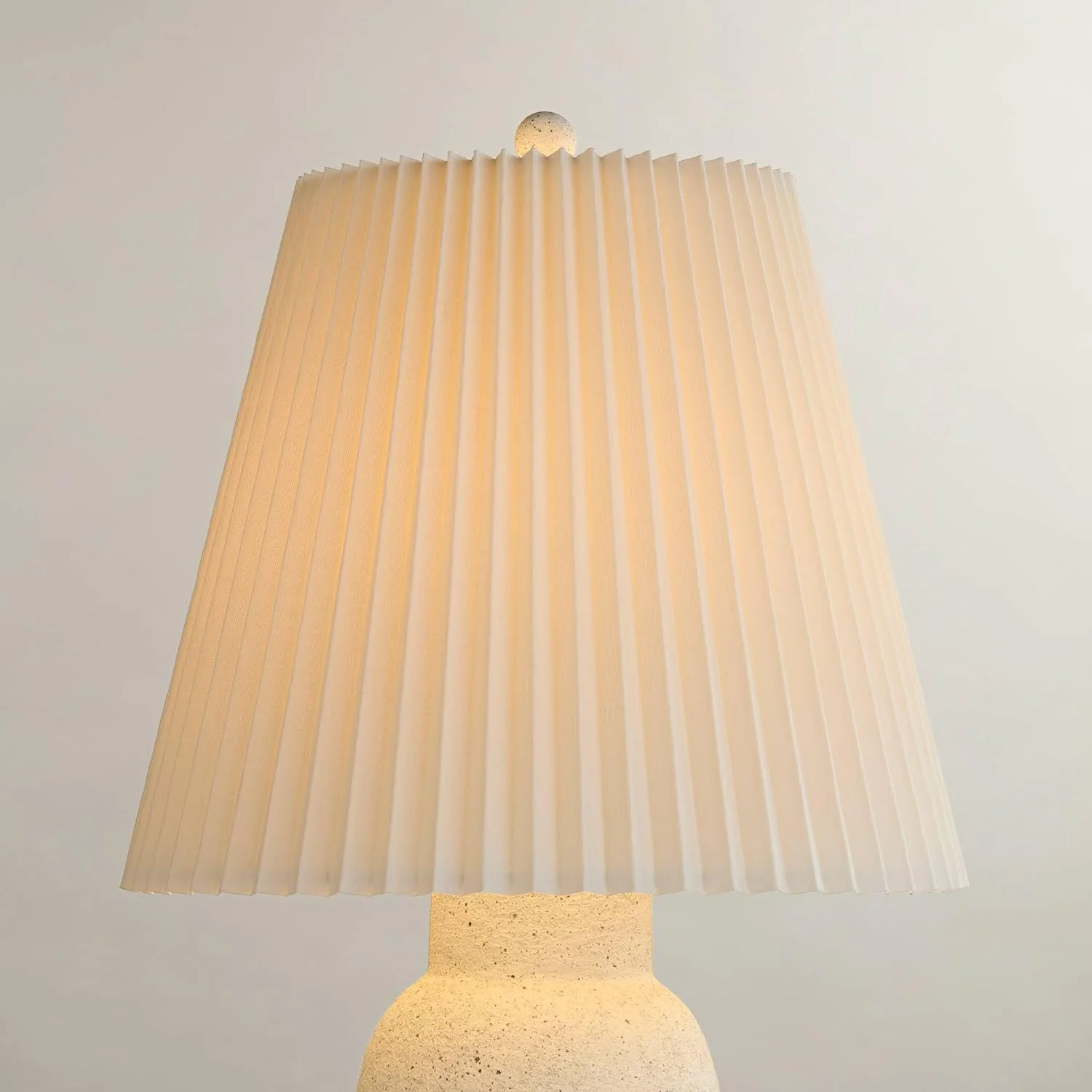 Top x 17 Bottom x 14 1/2 High x 14 3/4 Slant Lamp Shade (Pre-Assembled) Replacement Large Ivory White Bell Round