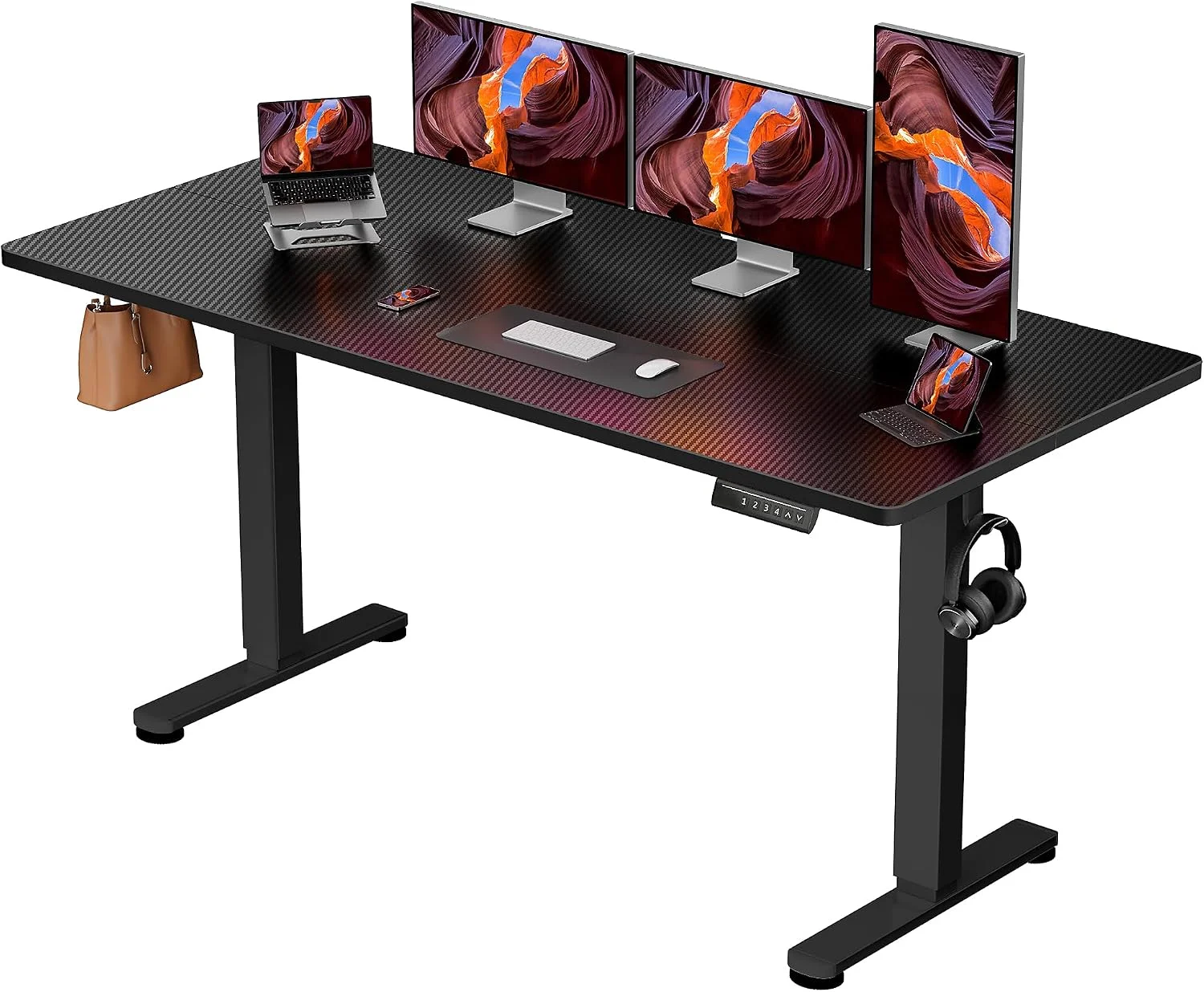 Height Adjustable Electric Standing Desk, 48 x 24 Inches Sit Stand up Desk - Image 11