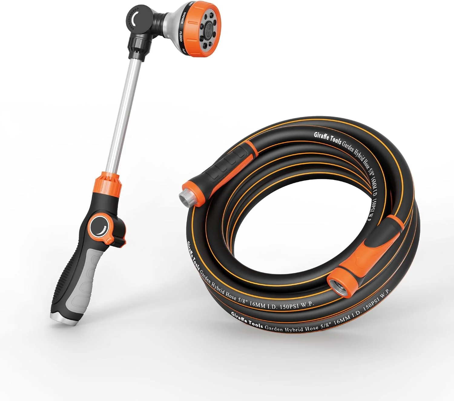 Tools Garden Hose 5/8, Water Hose Heavy Duty, 100ft Male to Female Fittings, Burst 600 PSI - Image 15
