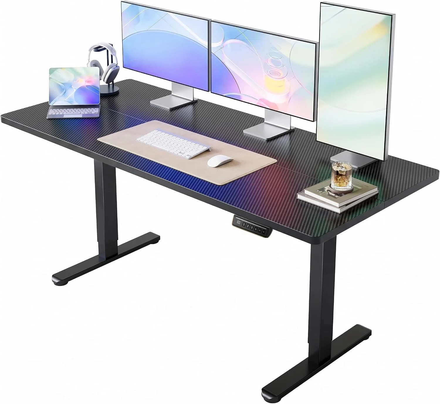 32 Small Electric Standing Desk Adjustable Height, 4 Memory Height Settings - Image 9