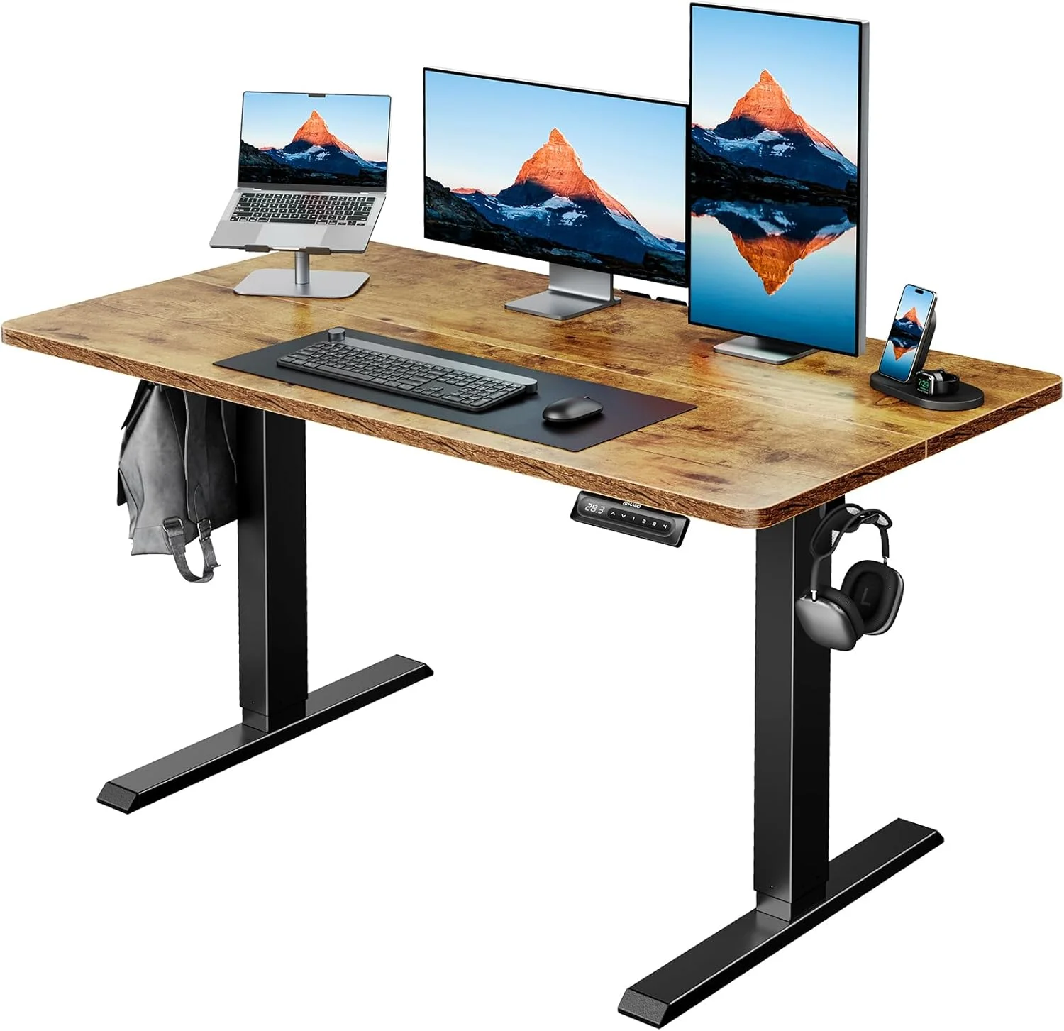 32 Small Electric Standing Desk Adjustable Height, 4 Memory Height Settings - Image 26