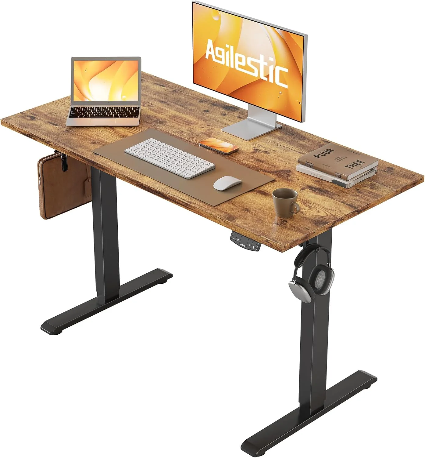 Electric Standing Desk, 48 x 24 Inches Height Adjustable Desk - Image 11