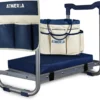 K5 Foldable Kneeler Seat, Heavy Duty (Detachable Cloud Kneeler Pad), 2 Large Tool Bags