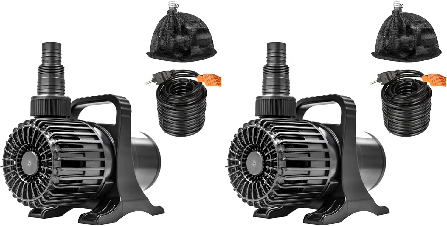 WATER 1800 GPH 100W IPX8 Submersible Small Pond Waterfall Pump, 32.8FT long power cord - Image 5