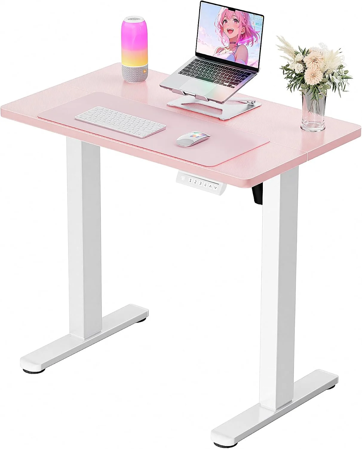 Height Adjustable Electric Standing Desk, 48 x 24 Inches Sit Stand up Desk
