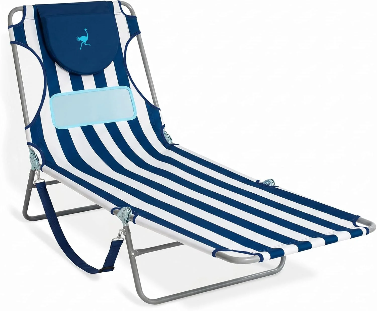 the Ladies Comfort Lounger with Chest Support, Foldable and Portable Reclining Outdoor Patio Beach Lawn Camping - Image 3