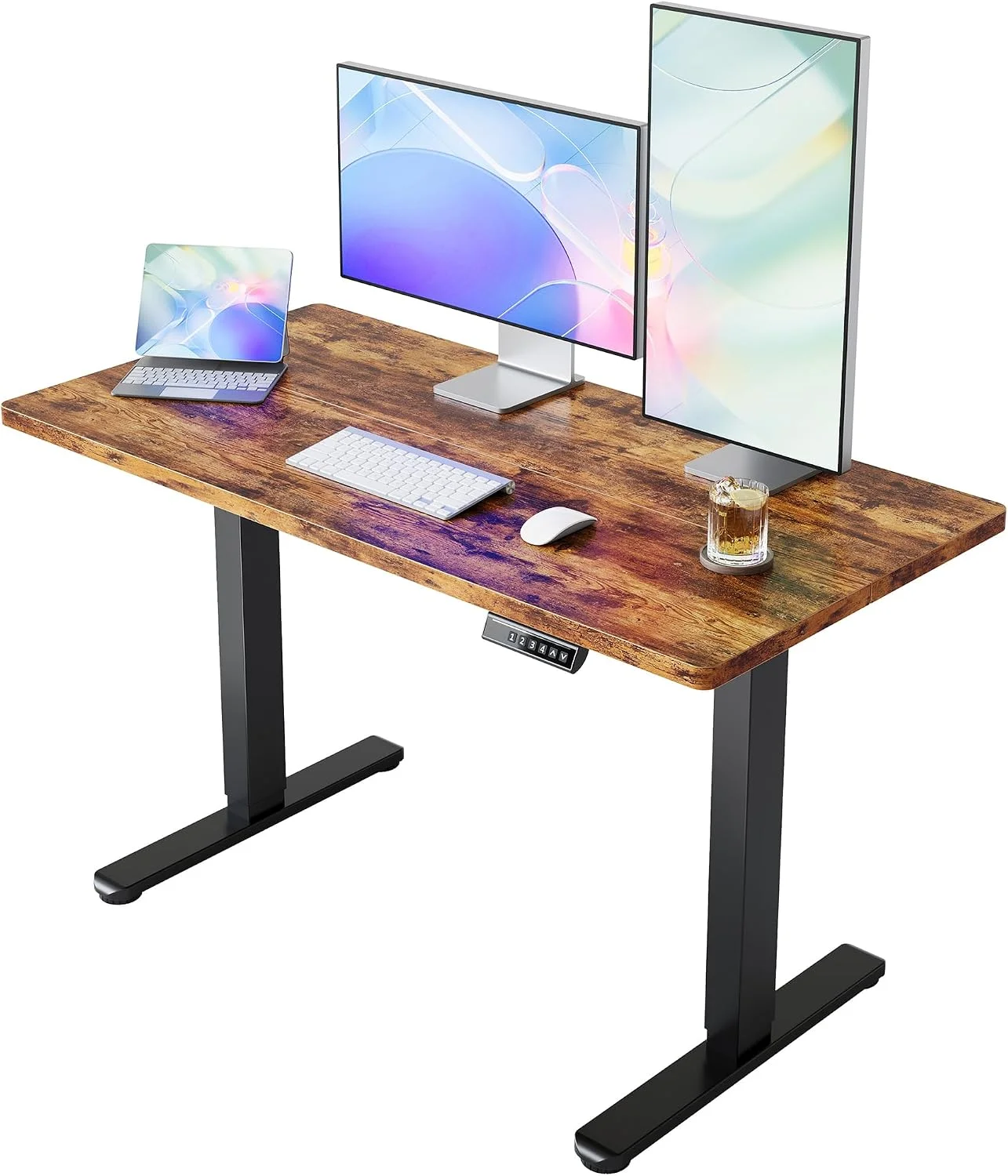 32 Small Electric Standing Desk Adjustable Height, 4 Memory Height Settings - Image 10