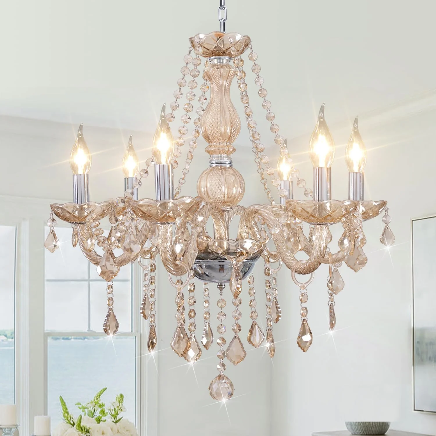 Chandeliers Classic Crystal Candle Chandelier Lighting - Image 5