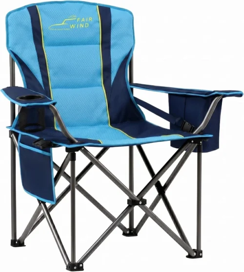 Alternative view of WIND 2 Pack Fully Padded Oversized Camping Chair Heavy Duty Lawn Chair Set with Adjustable Lumbar Support