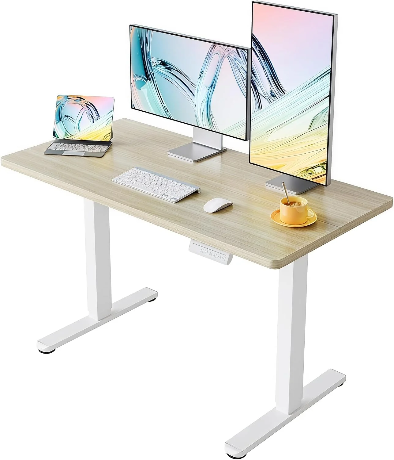 32 Small Electric Standing Desk Adjustable Height, 4 Memory Height Settings - Image 13