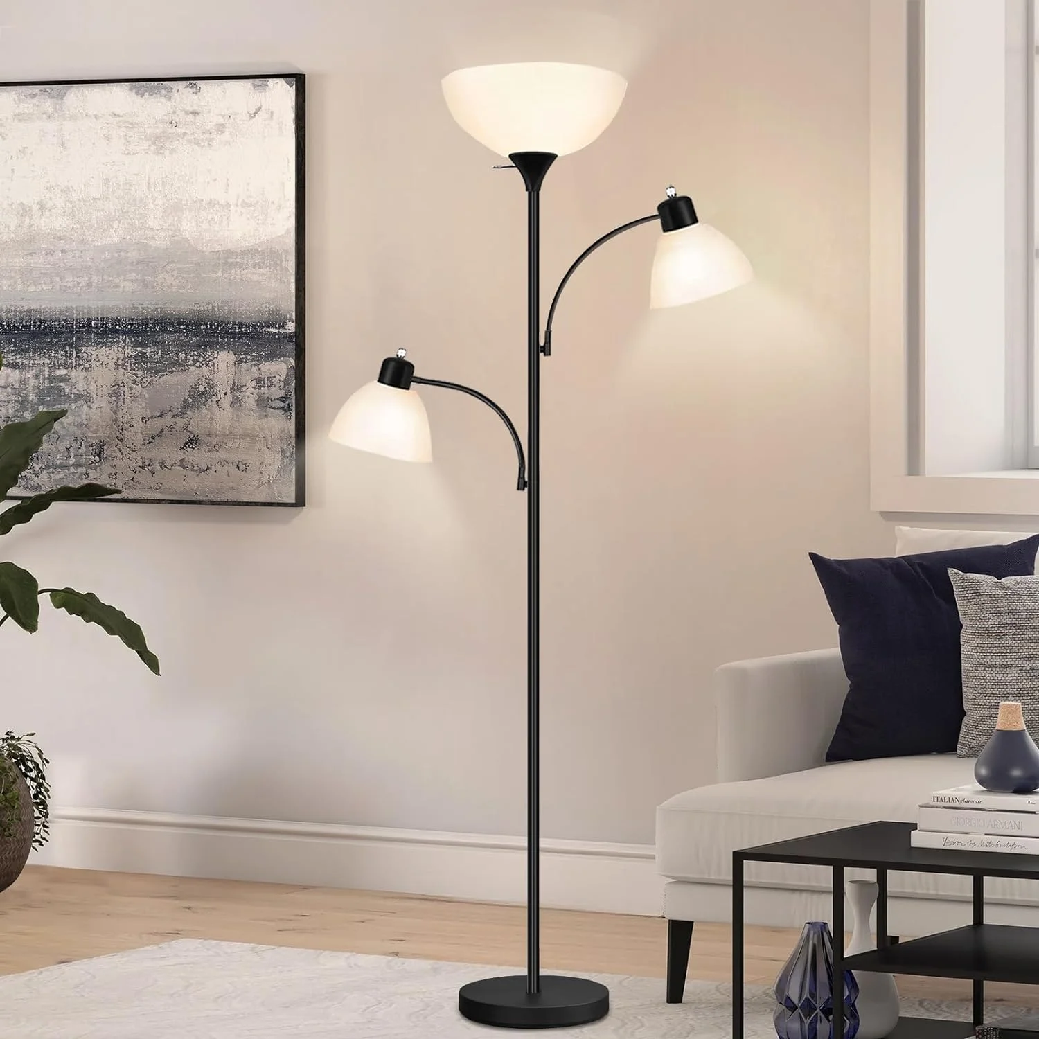 Floor Lamp, Bulb Included, Industrial Lamps for Living Room - Image 6