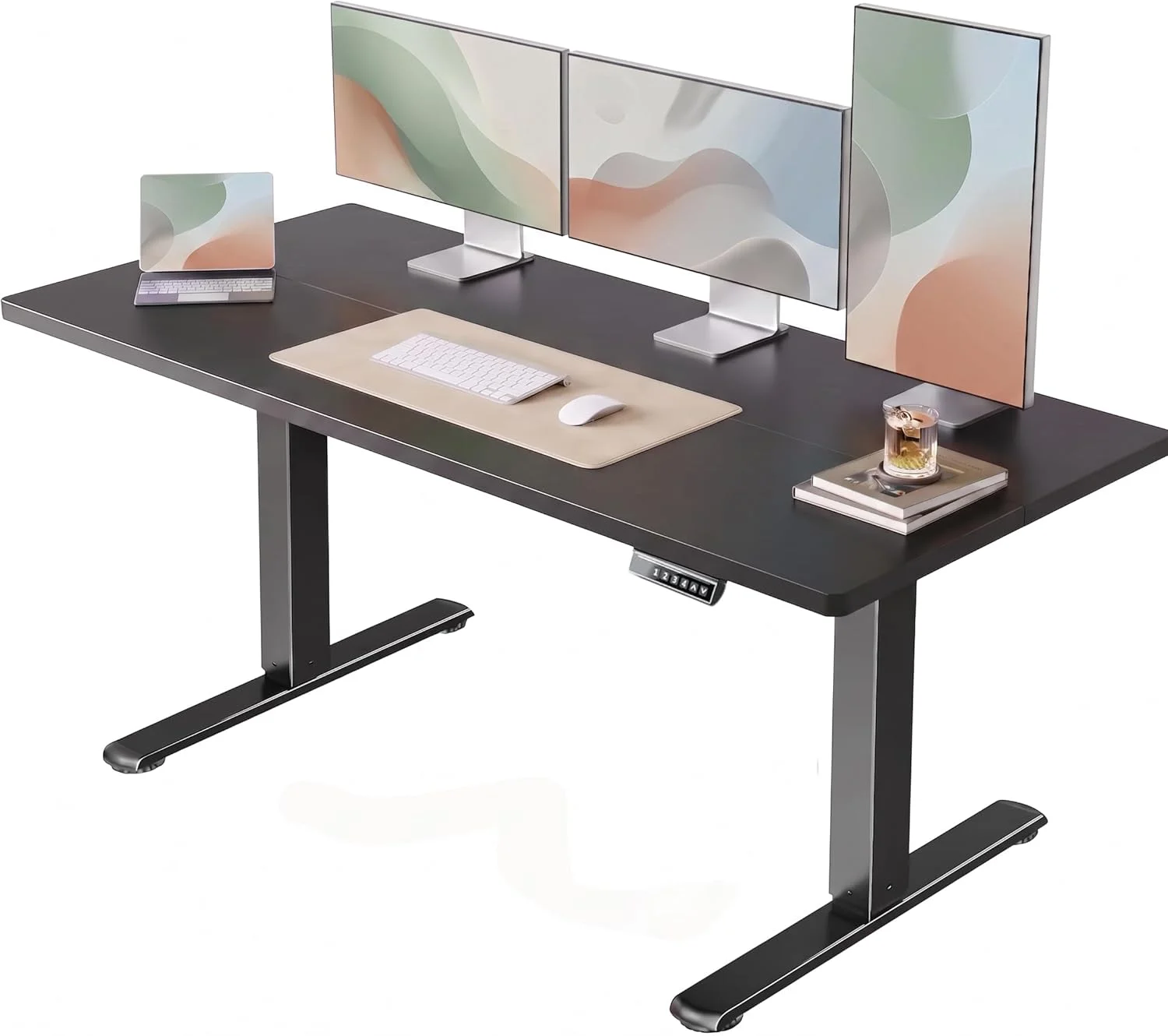 32 Small Electric Standing Desk Adjustable Height, 4 Memory Height Settings - Image 20