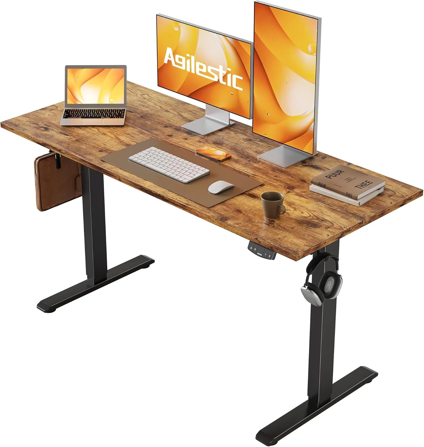 Electric Standing Desk, 48 x 24 Inches Height Adjustable Desk - Image 31