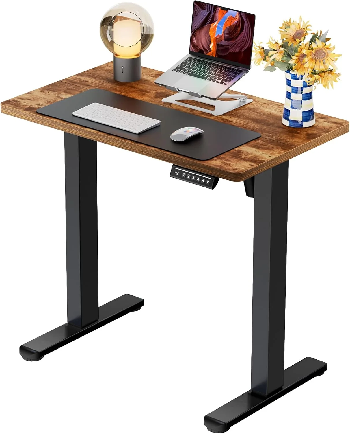 Height Adjustable Electric Standing Desk, 48 x 24 Inches Sit Stand up Desk - Image 32