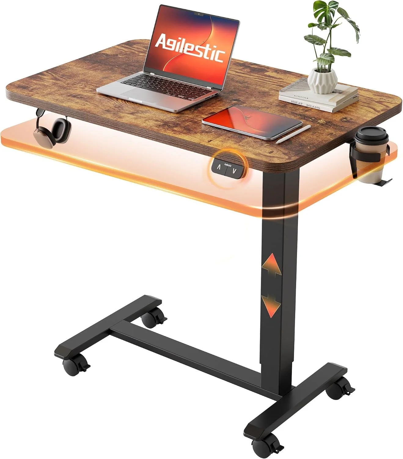 Electric Standing Desk, 48 x 24 Inches Height Adjustable Desk - Image 4