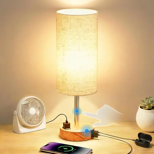 Alternative view of 2-Pack Table Lamps, Dimmable