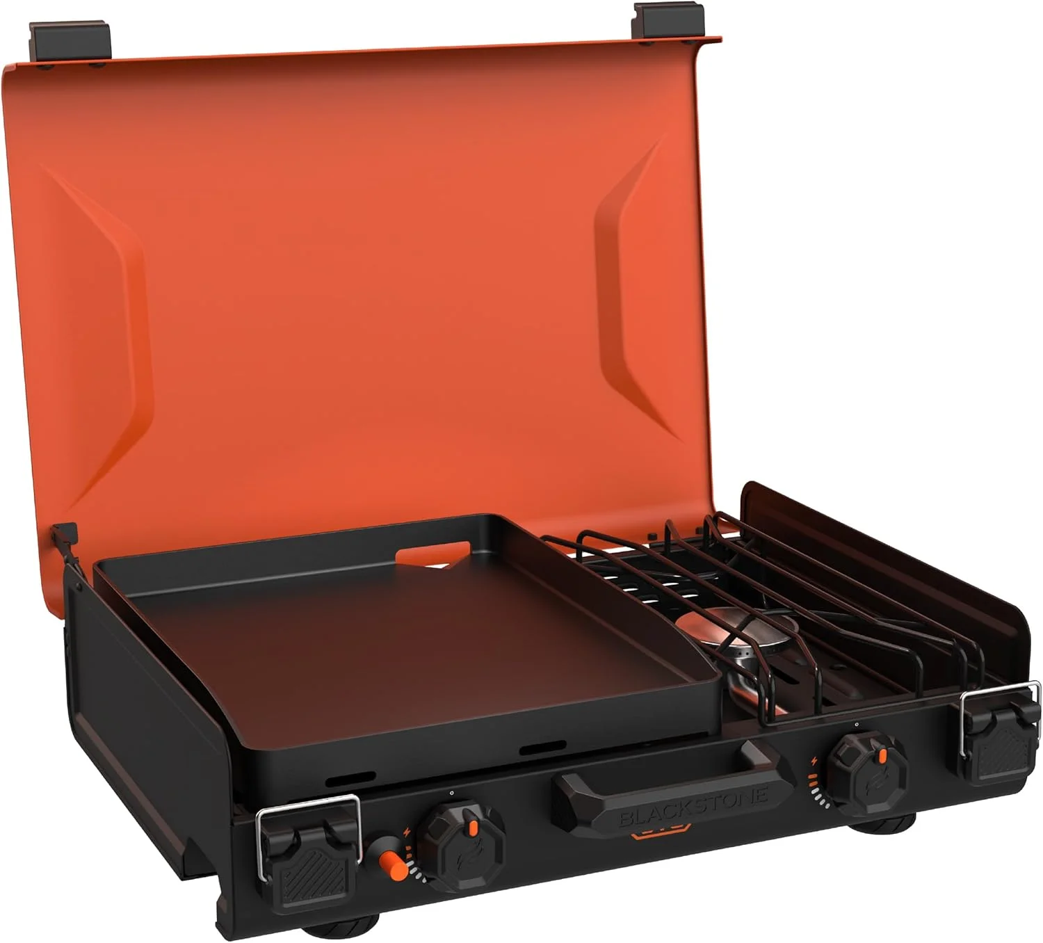 2364 12 x 14 Camping Griddle with Side Burner