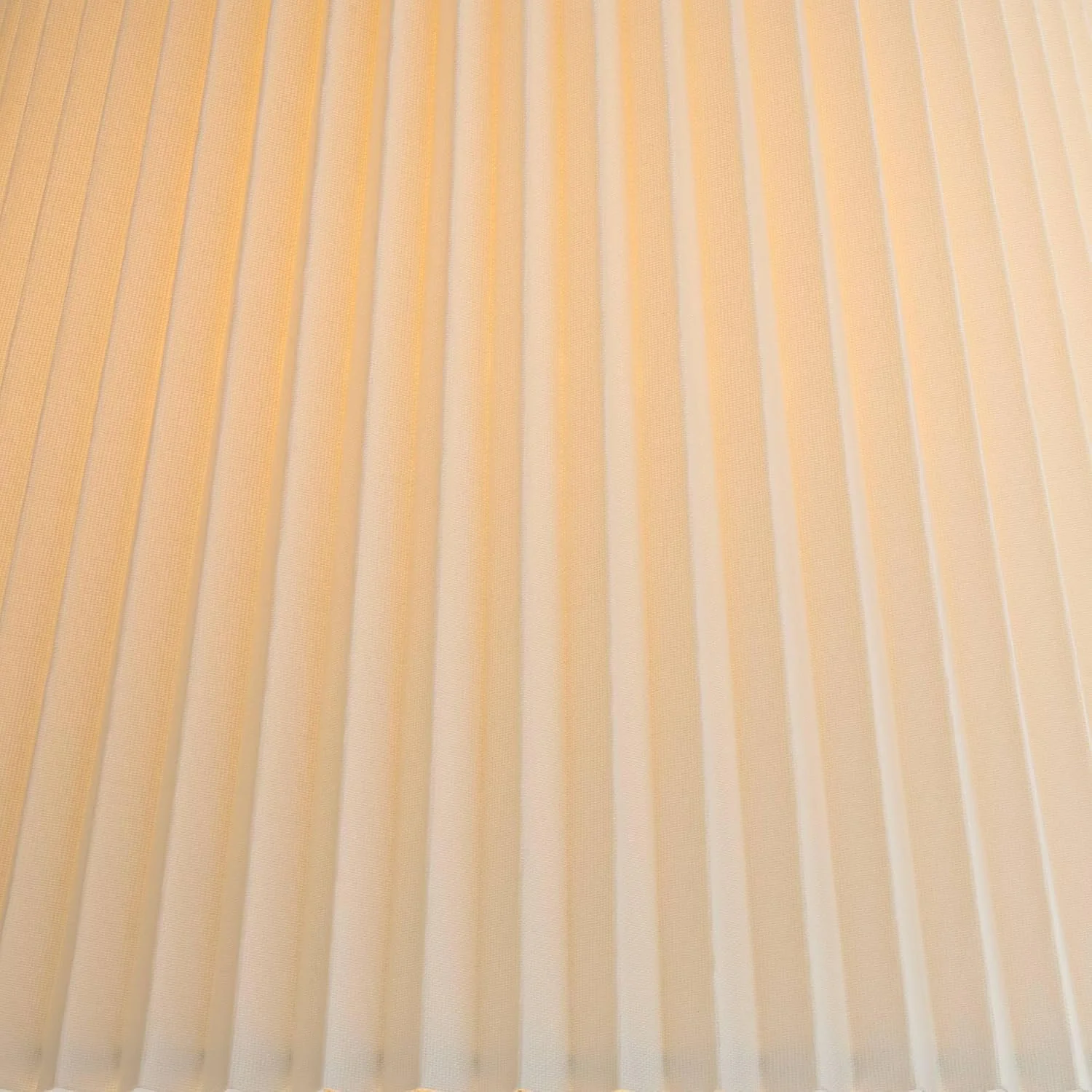 Top x 17 Bottom x 14 1/2 High x 14 3/4 Slant Lamp Shade (Pre-Assembled) Replacement Large Ivory White Bell Round - Image 3